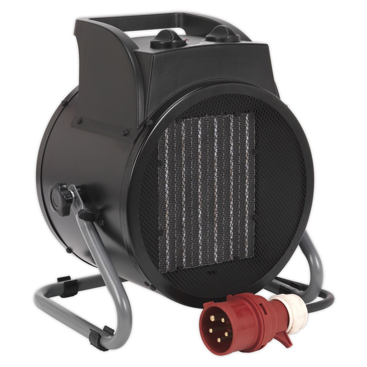 Sealey Industrial PTC Fan Heater 5000W 415V, 3ph - Image 1