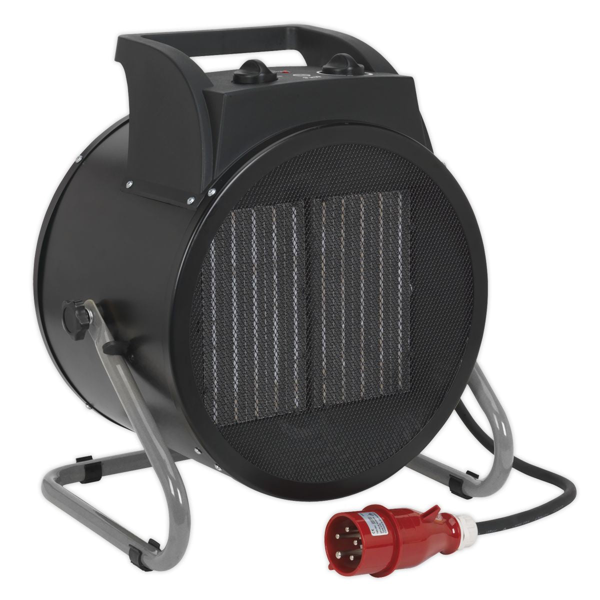 Sealey Industrial PTC Fan Heater 9000W 415V, 3ph - Image 1