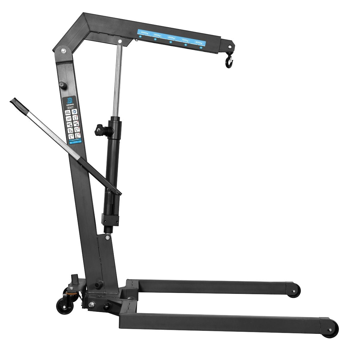 Sealey Viking Industrial Engine Crane 1 Tonne - Image 4