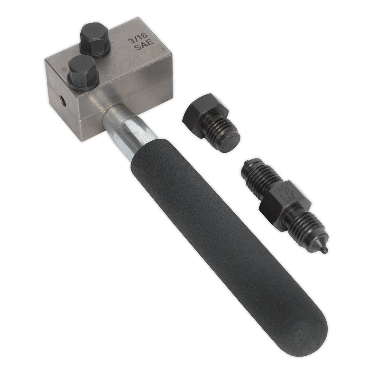 Sealey On-Vehicle Micro Brake Pipe Flaring Tool 3/16" SAE - Image 1