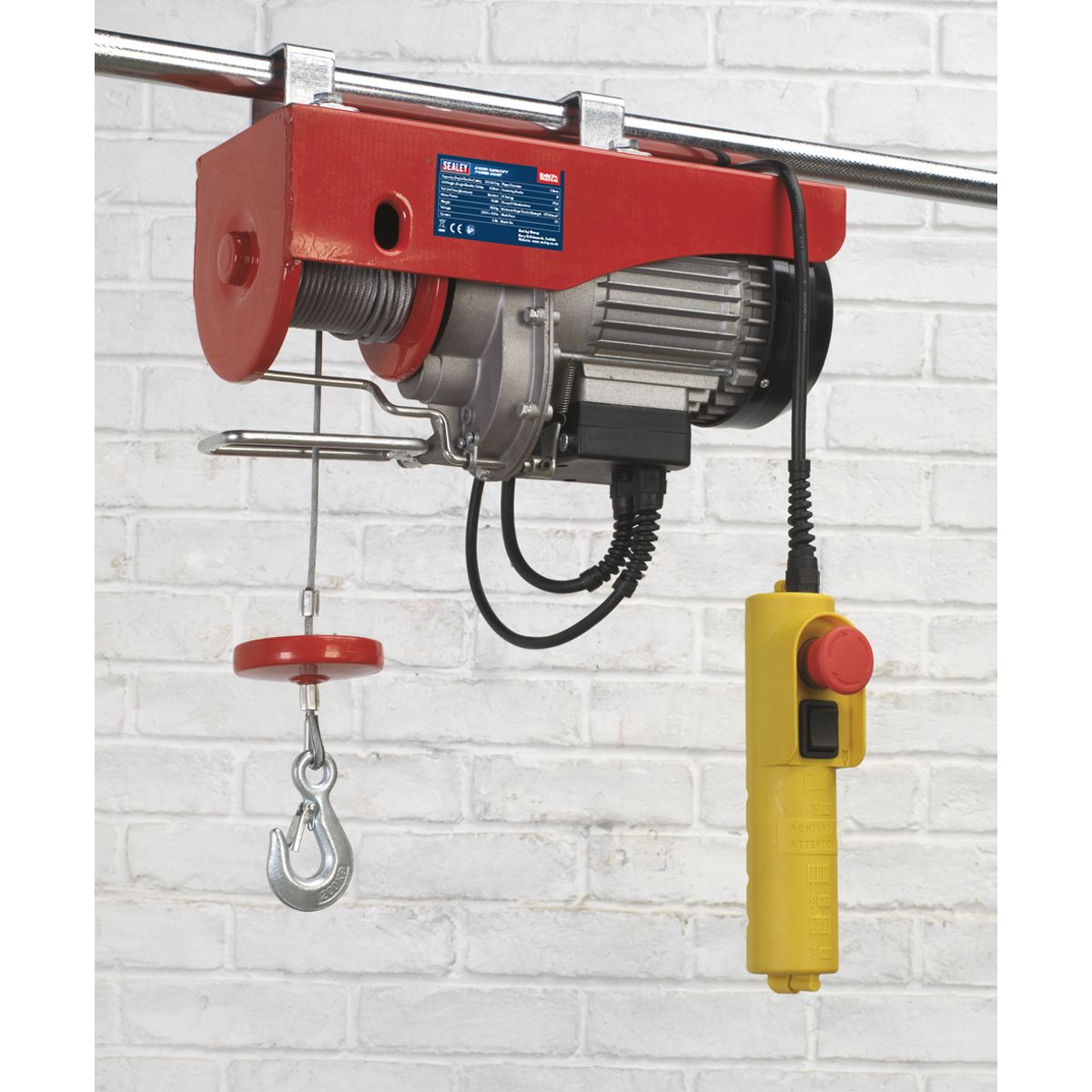 Sealey Power Hoist 230V/1ph 400kg Capacity - Image 3