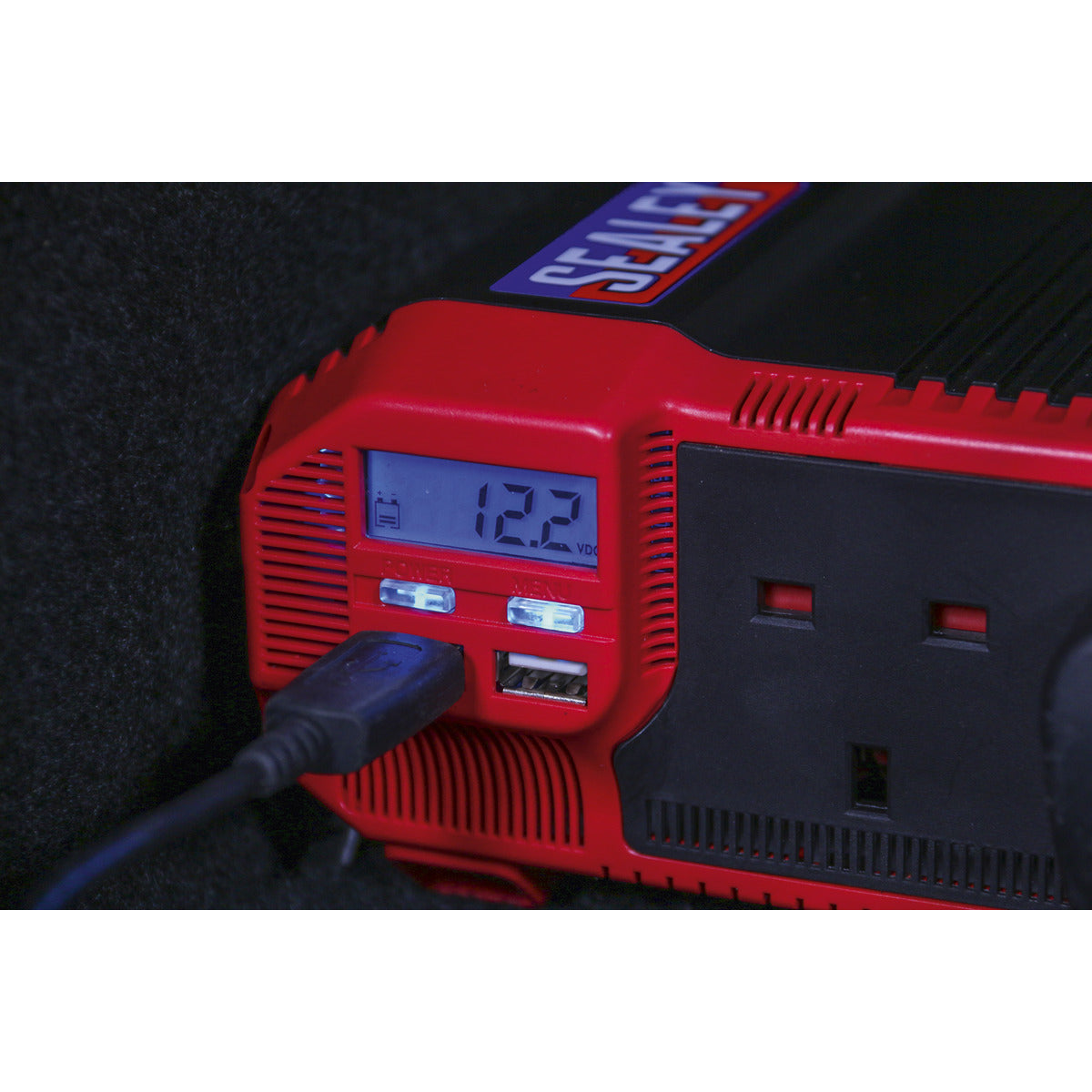 Sealey Modified Sine Wave Power Inverter 1500W 12V PI1500