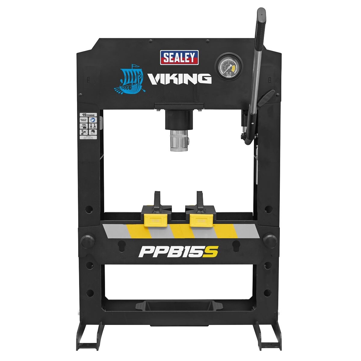 Sealey Viking Bench Type Hydraulic Press 15 Tonne - Image 2