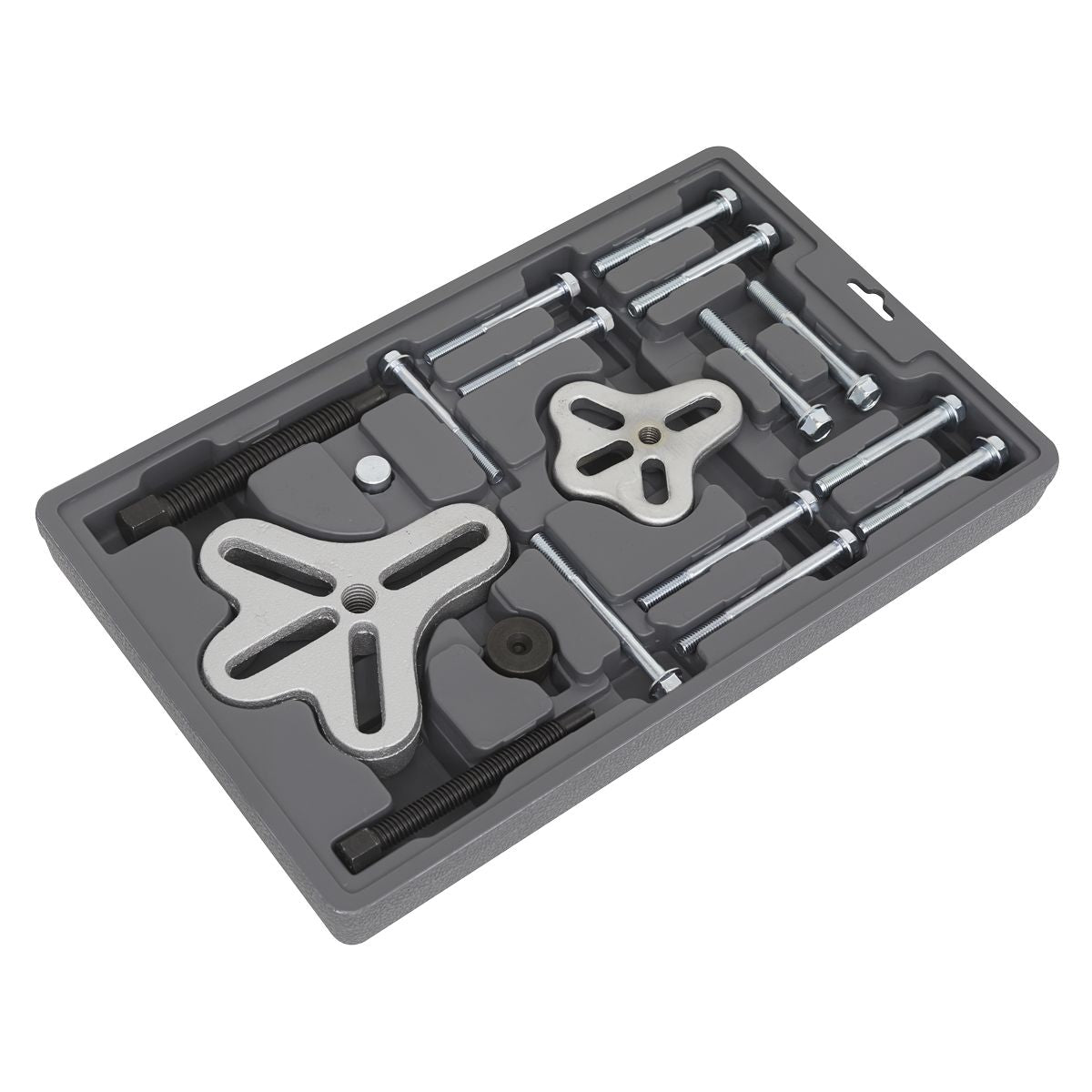 Sealey Steering Wheel & Harmonic Balancer Puller Set 18pc - Image 1