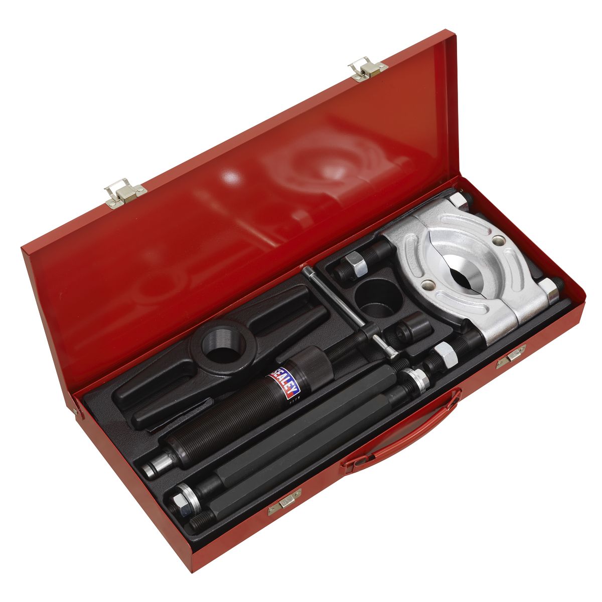 Sealey Hydraulic Bearing Separator/Puller Set 8pc - Image 1