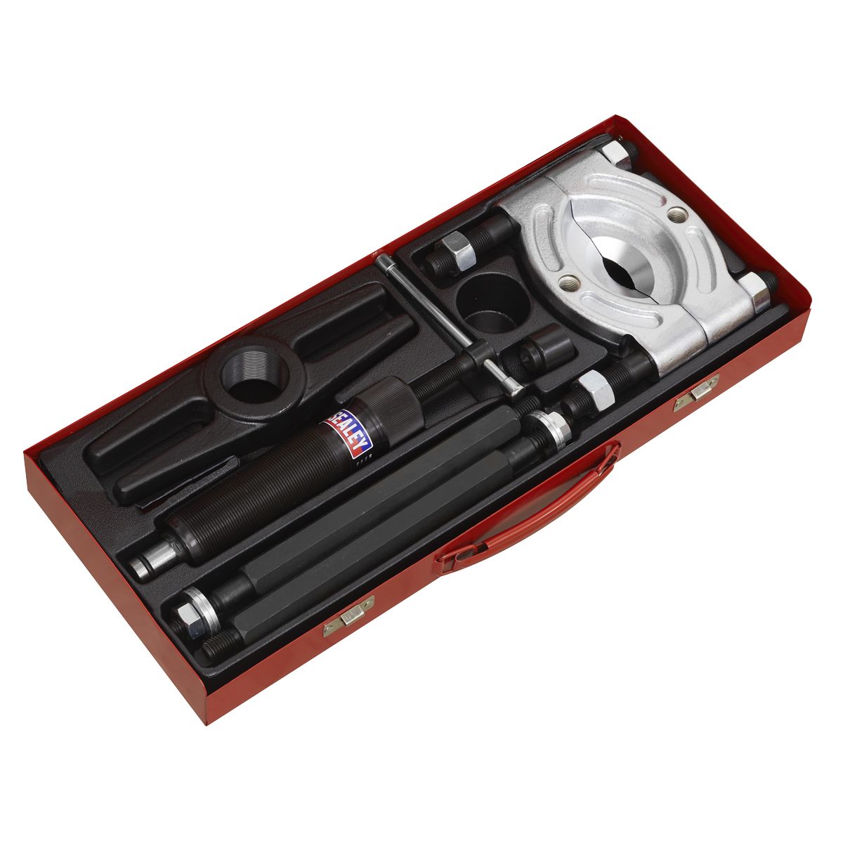 Sealey Hydraulic Bearing Separator/Puller Set 8pc - Image 5