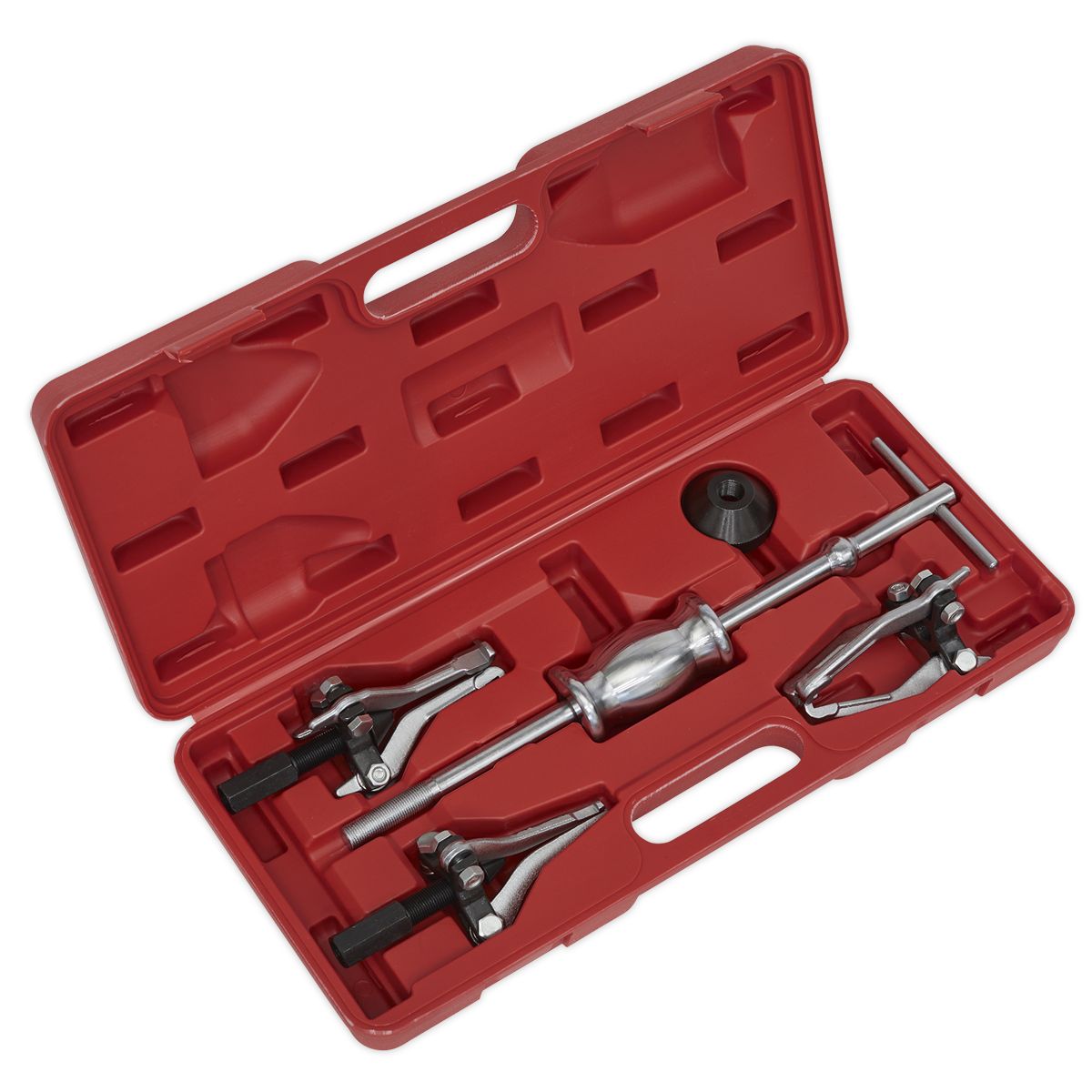 Sealey Slide Hammer Gear/Bearing Puller Set 5pc - Image 1