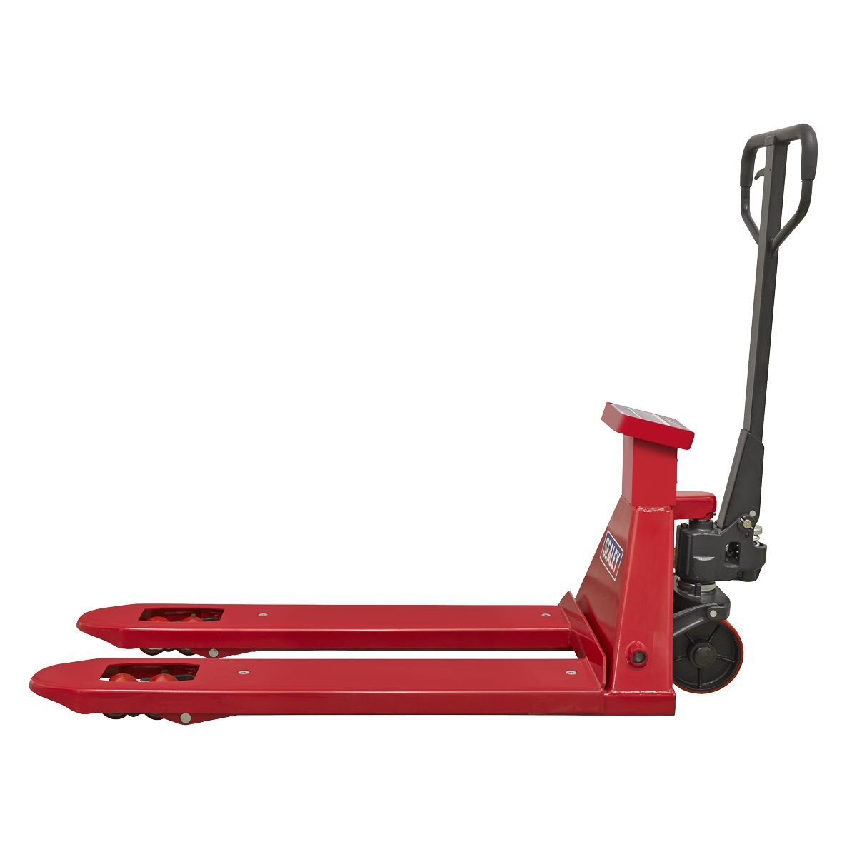 Sealey Pallet Truck with Scales 1150 x 555mm 2000kg Capacity - Image 3