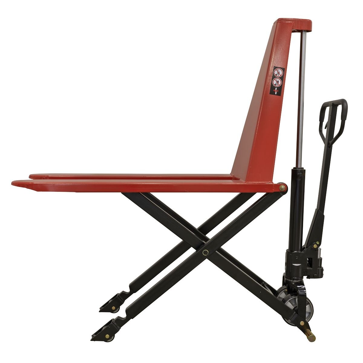 Sealey High Lift Pallet Truck 1170 x 540mm 1000kg Capacity - Image 4
