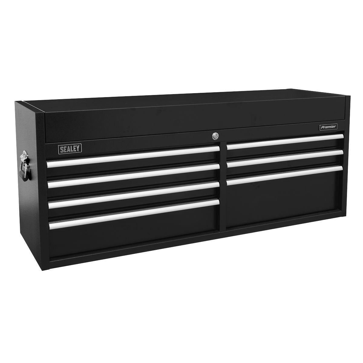 Sealey Premier Heavy-Duty Topchest 7 Drawer Extra-Wide 1415mm - Black - Image 2