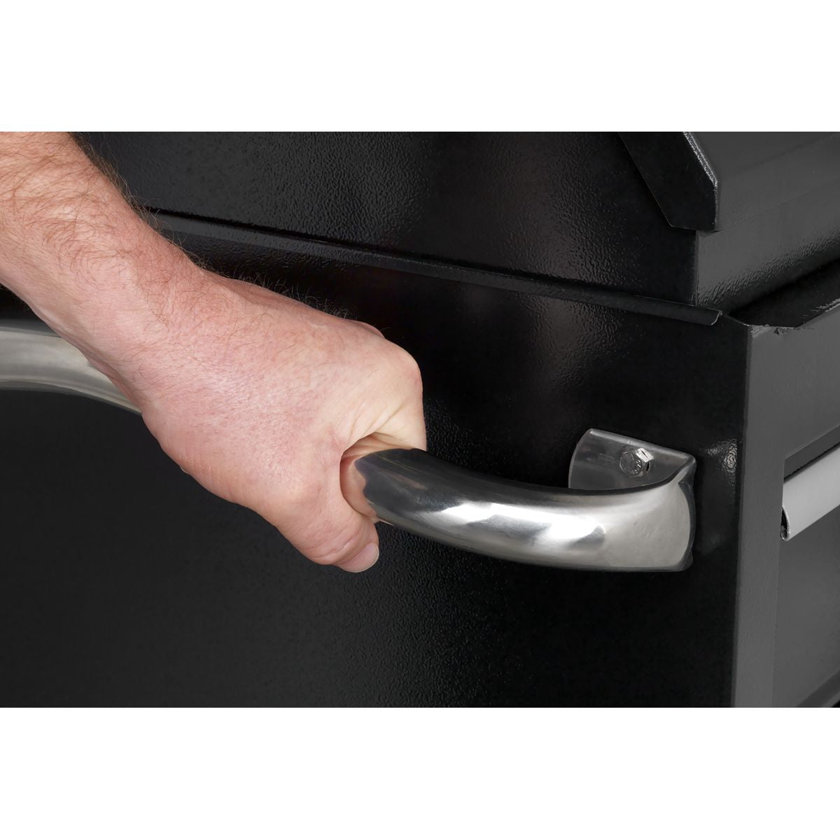 Sealey Premier Heavy-Duty Rollcab 930mm 6 Drawer - Black - Image 8