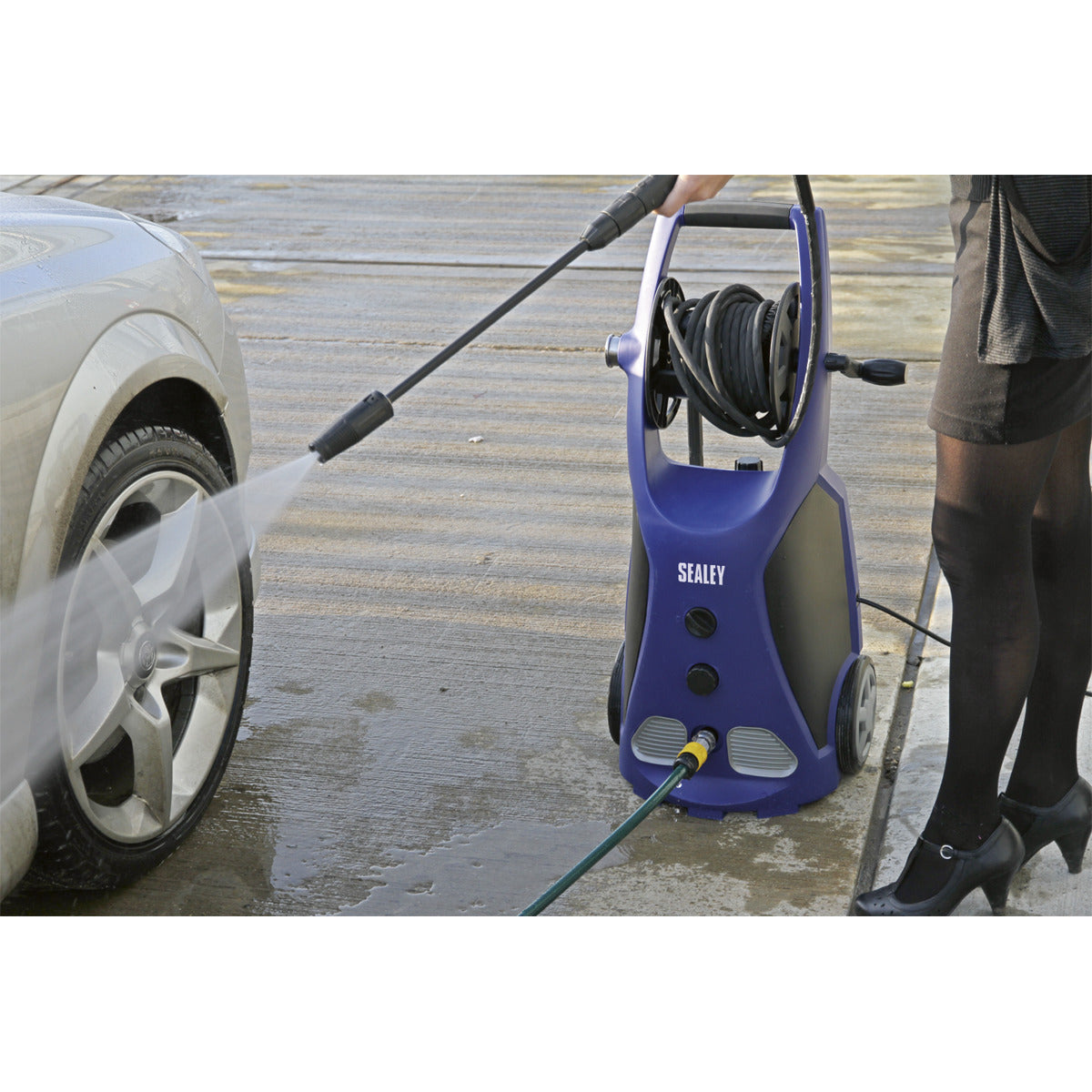 Sealey Professional Pressure Washer with Accessories 140bar PW3500COMBO