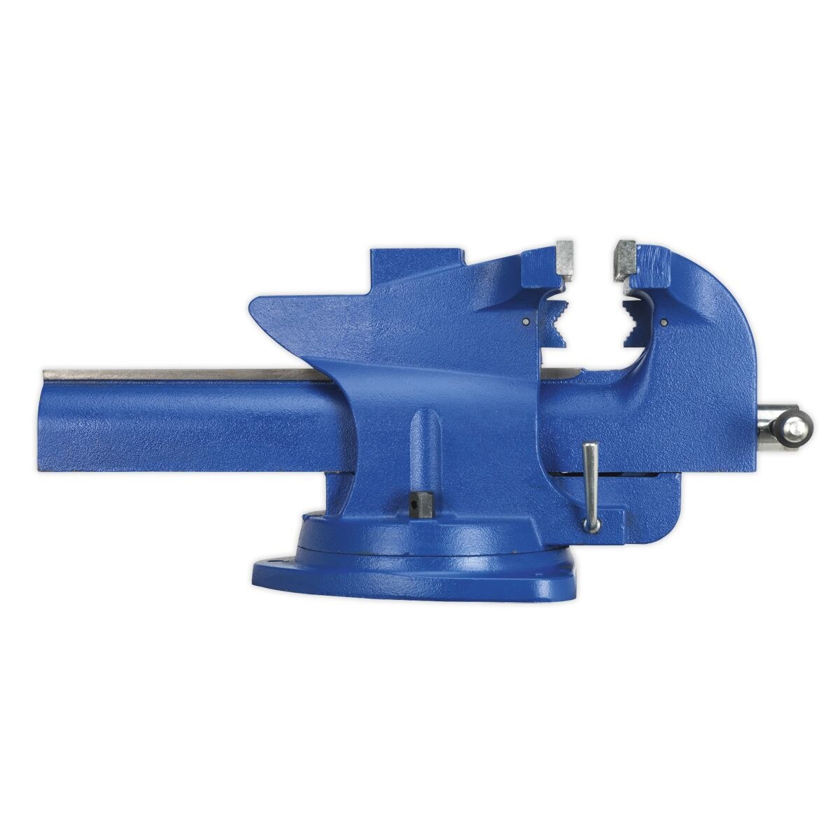 Sealey Quick Action Cast Iron Vice with Swivel Base 200mm - Image 6