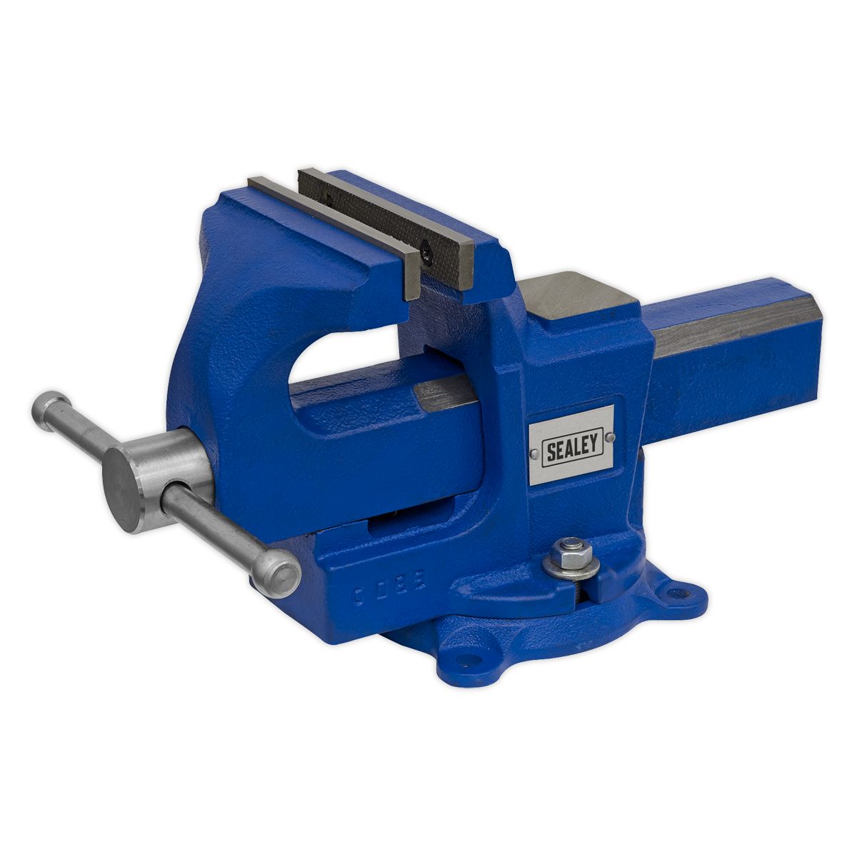 Sealey Quick Action SG Iron Vice with Swivel Base 100mm - Image 1