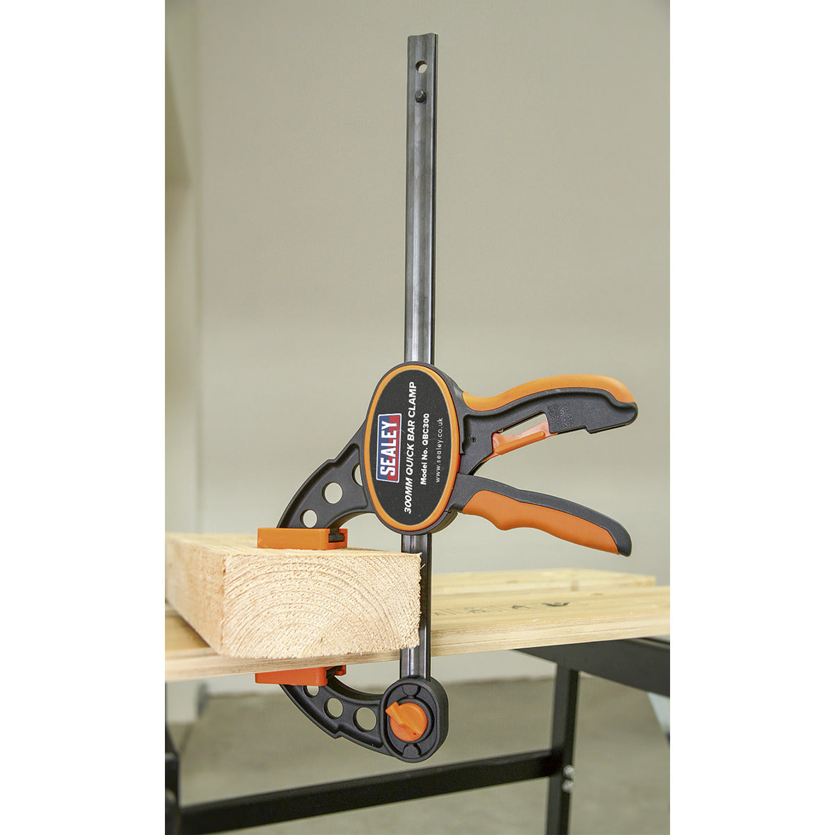 Sealey Quick Bar Clamp Set 300mm 2pc QBC3002