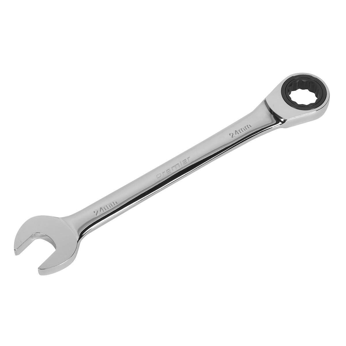 Sealey Premier Combination Ratchet Spanner 24mm - Image 4