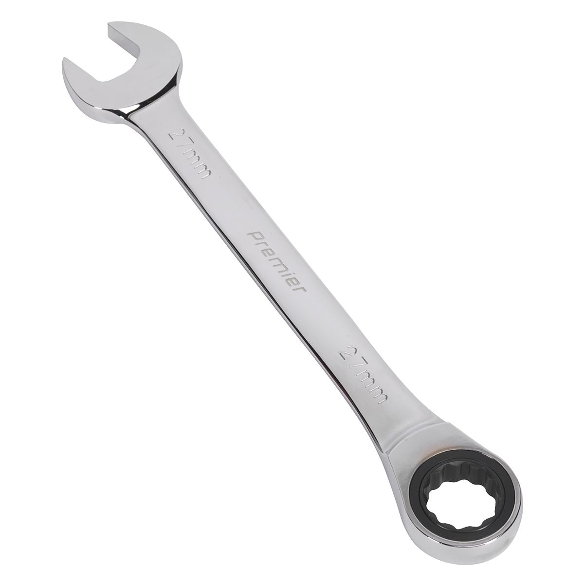 Sealey Premier Combination Ratchet Spanner 27mm - Image 1