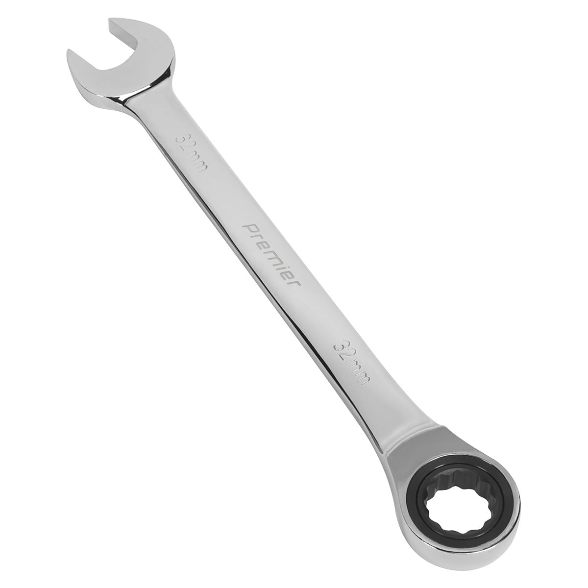 Sealey Premier Combination Ratchet Spanner 32mm - Image 1