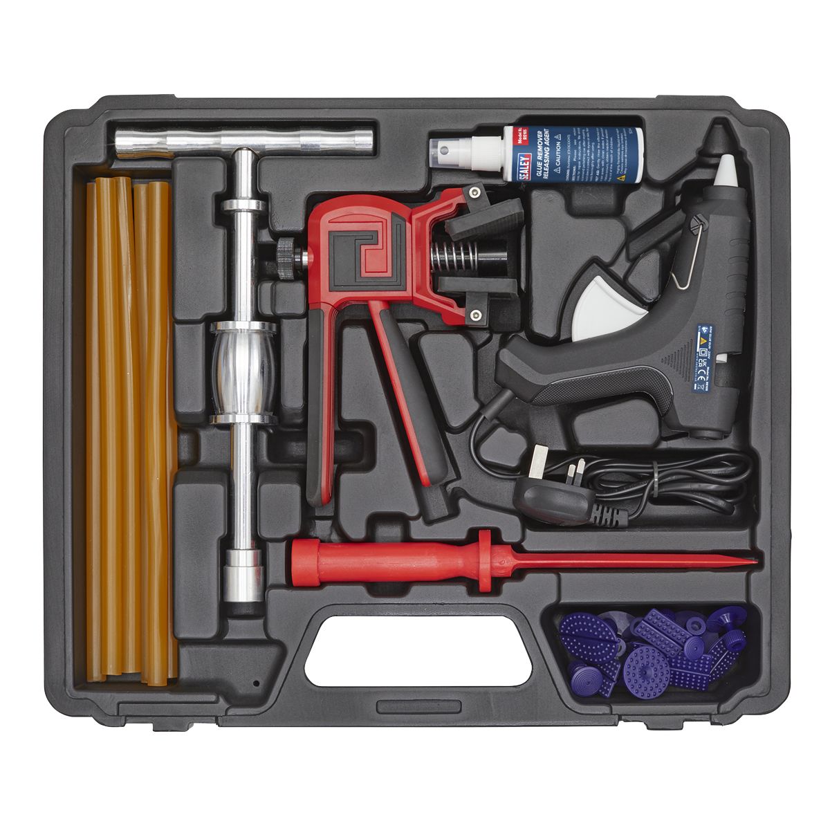 Sealey Hot Glue Paintless Dent Repair Kit - Image 2
