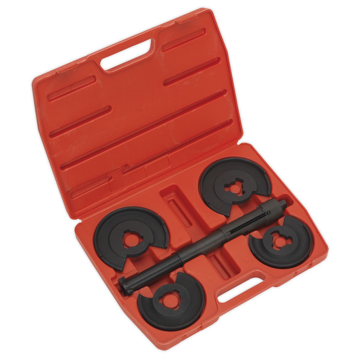 Sealey Telescopic Spring Compressor for Wishbone Suspension 1250kg - Image 1