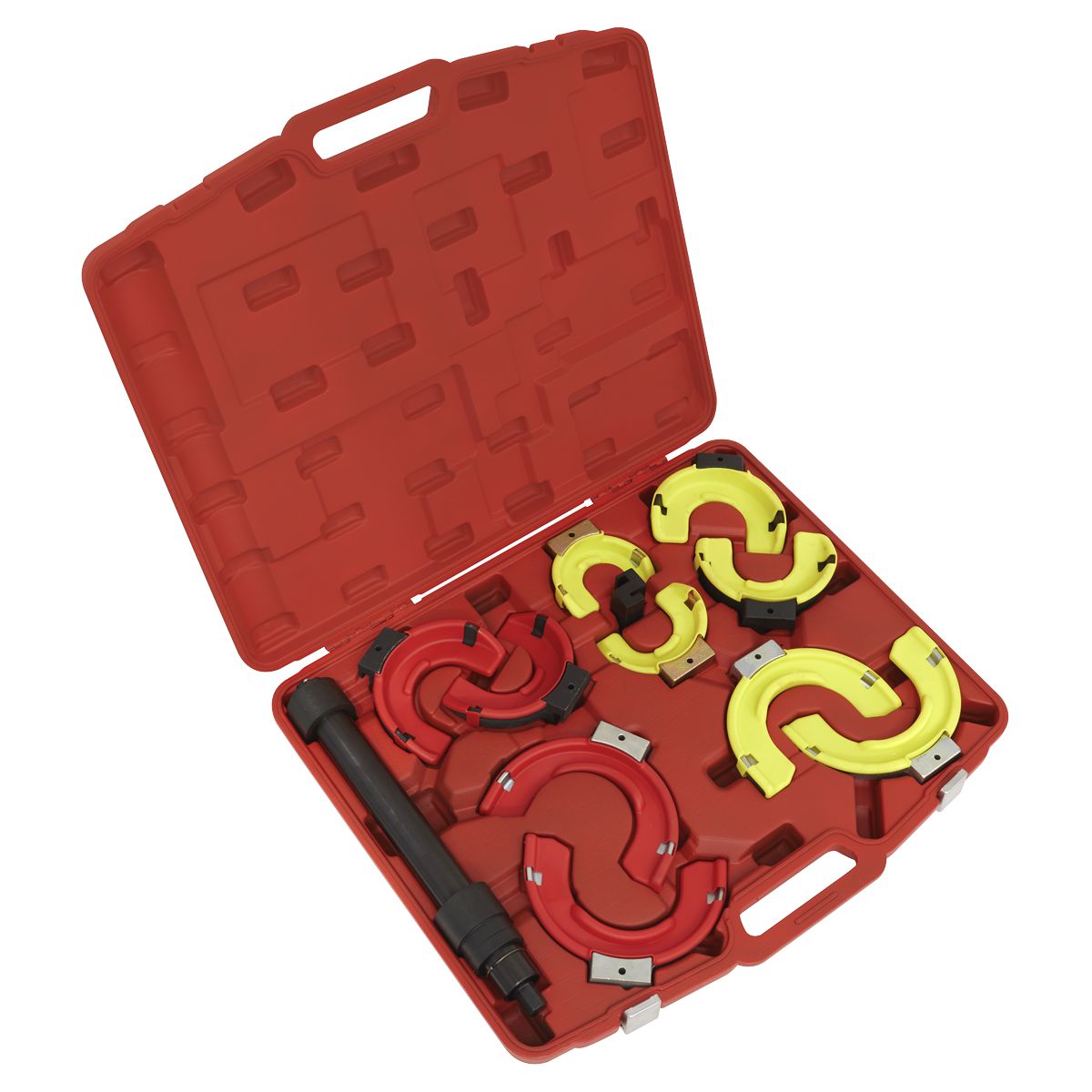 Sealey Professional Right-Hand/Left-Hand Coil Spring Compressor Set 2500kg - Image 1