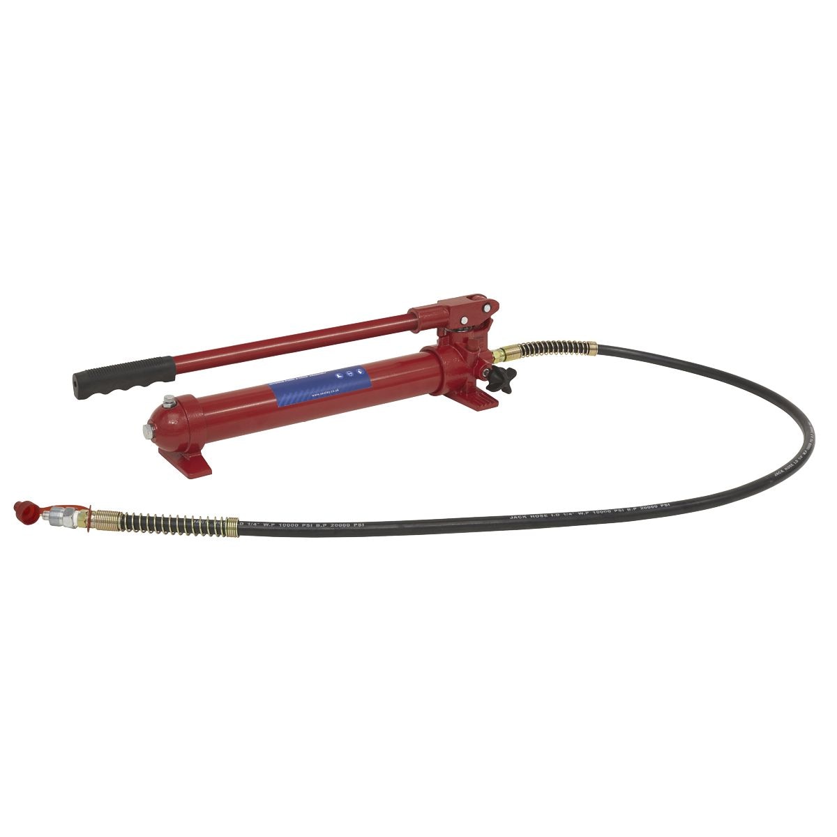 Sealey Pump & Hose Assembly 10 Tonne - Image 1