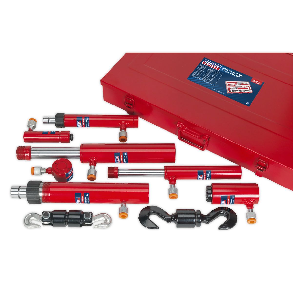 Sealey Specialist Push & Pull Ram Set - Image 1