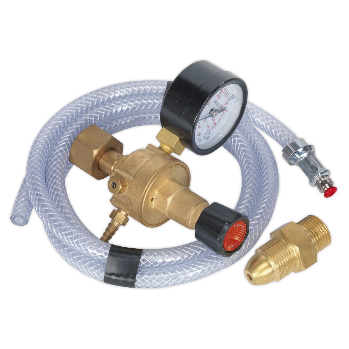 Sealey Industrial MIG Gas Regulator Kit 1-Gauge - REG/KIT/MO
