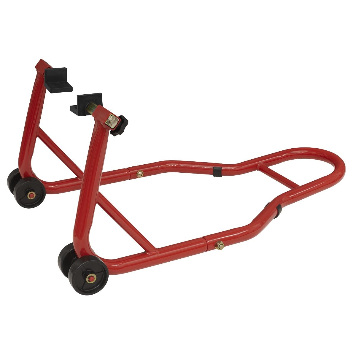 Sealey Universal Rear Paddock Stand with Rubber Supports - Image 1