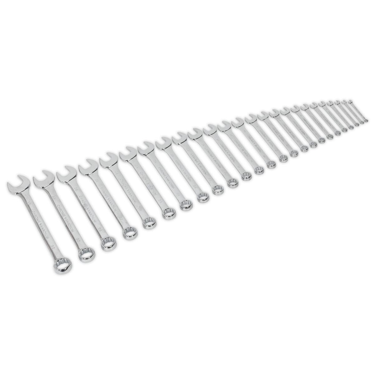 Sealey Siegen Combination Spanner Set 25pc - Image 1