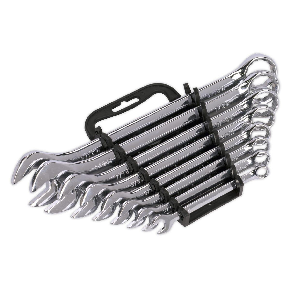 Sealey Siegen Whitworth Combination Spanner Set 8pc - Image 4