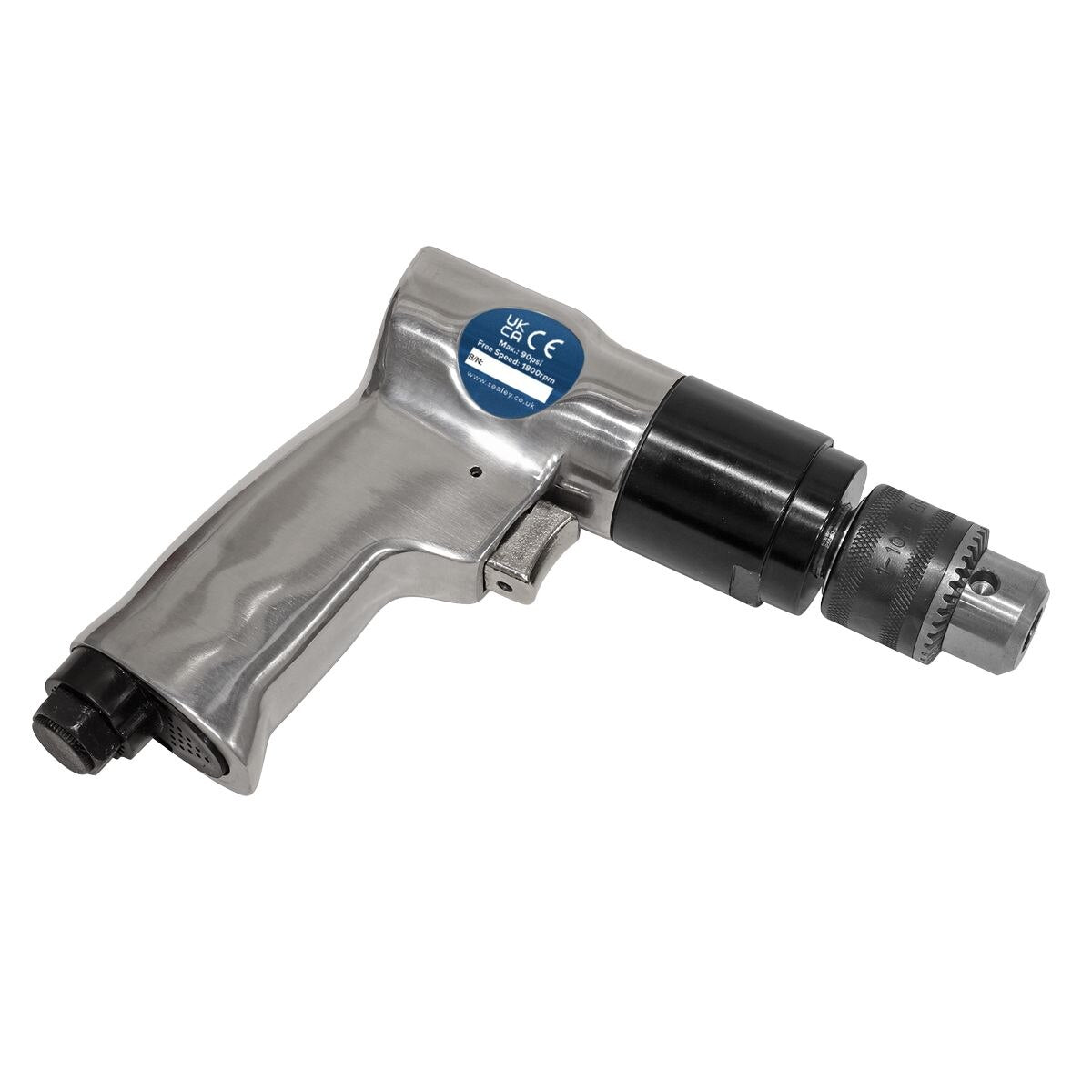 Sealey Reversible Air Drill 10mm - Image 3