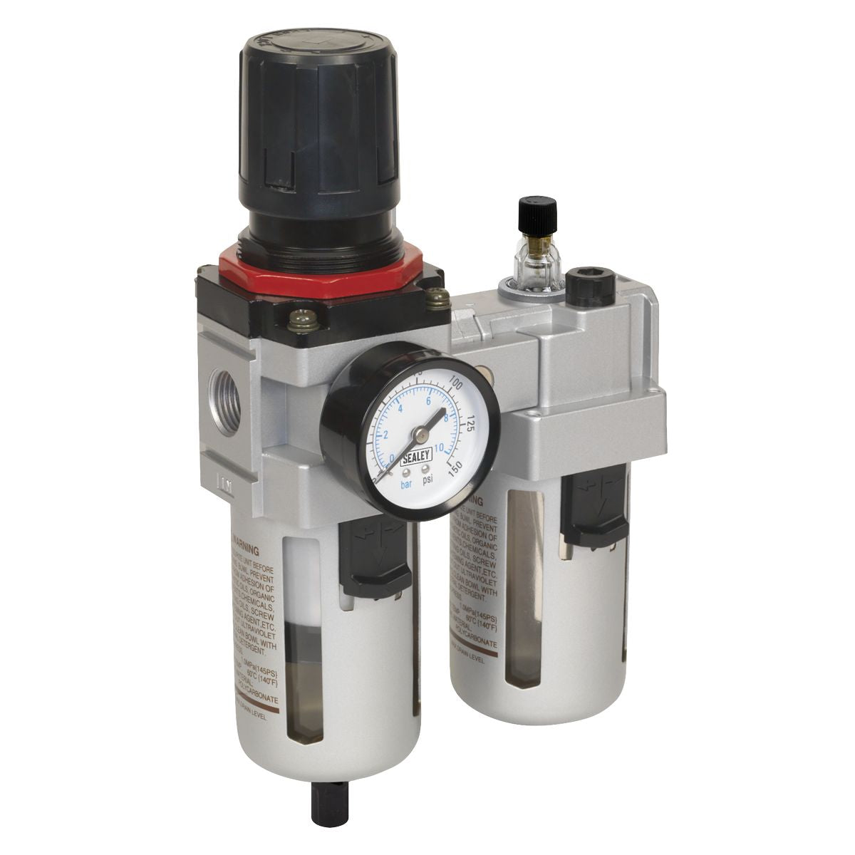 Sealey High Flow Air Filter/Regulator/Lubricator - Image 1