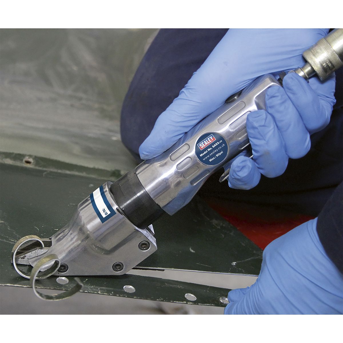 Sealey Air Power Shears - Image 2