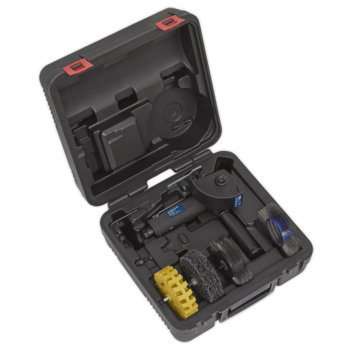 Sealey Premier Smart Eraser Air Tool Kit 4pc - Image 1