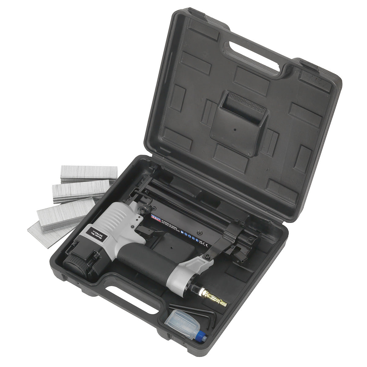 Sealey Air Nail/Staple Gun 10-50mm/10-40mm Capacity SA792