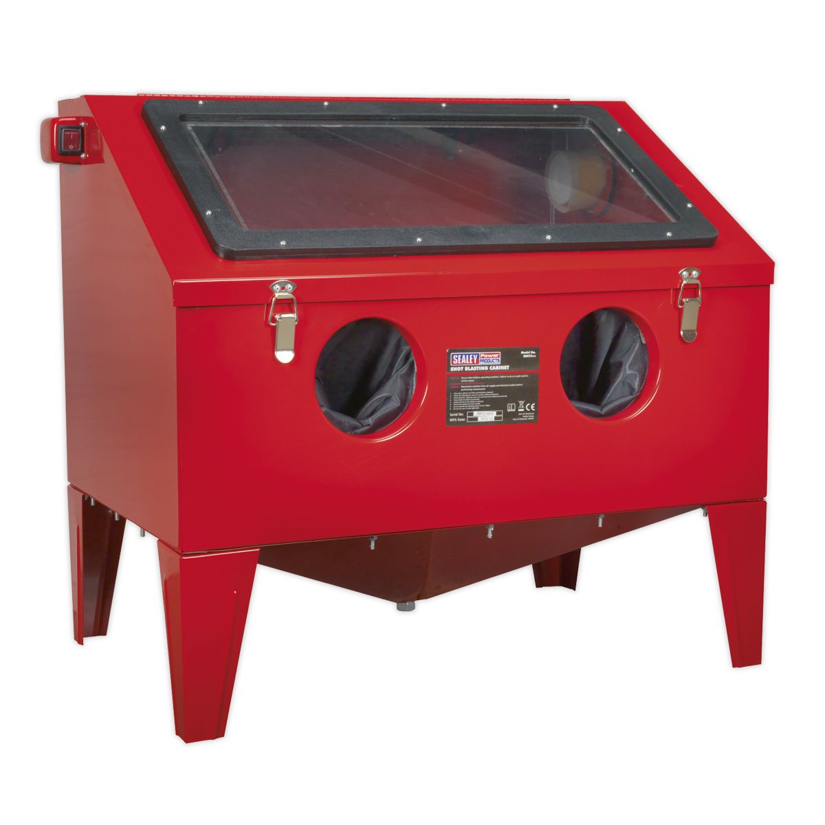 Sealey Shot Blasting Cabinet 760 x 510 x 715mm - Image 2