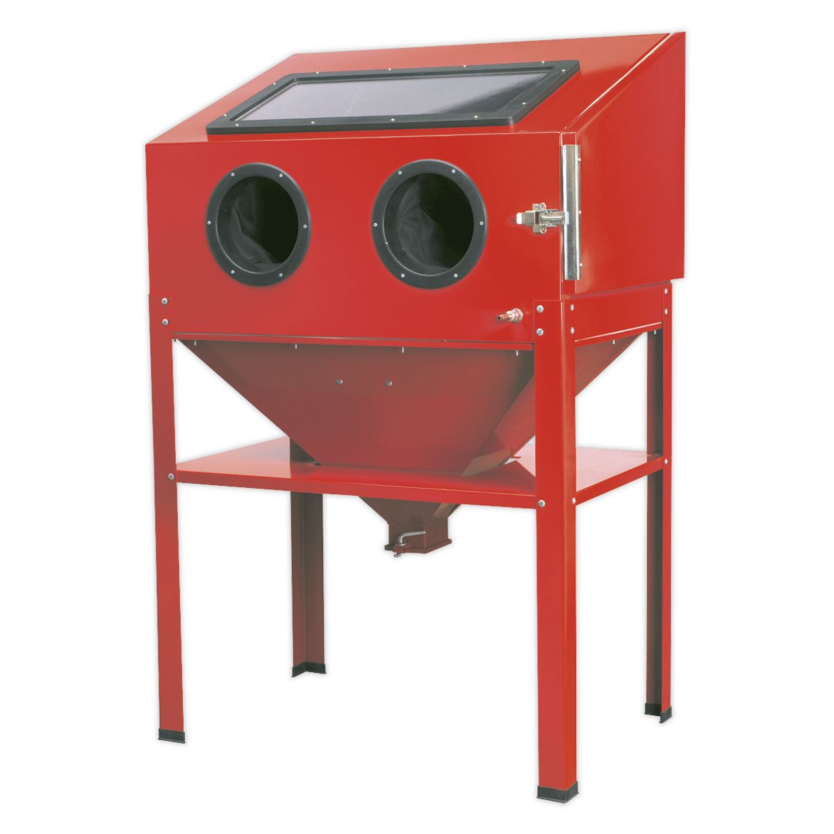 Sealey Shot Blasting Cabinet 890 x 570 x 1380mm - Image 1
