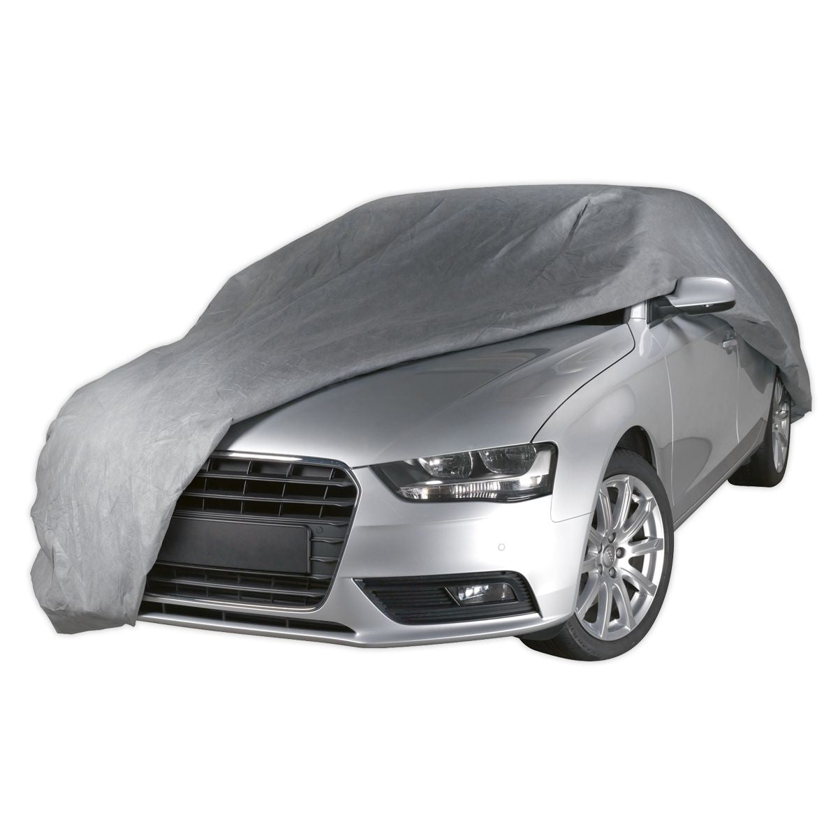 Sealey Premier 3-Layer All-Seasons Car Cover - Large - Image 1