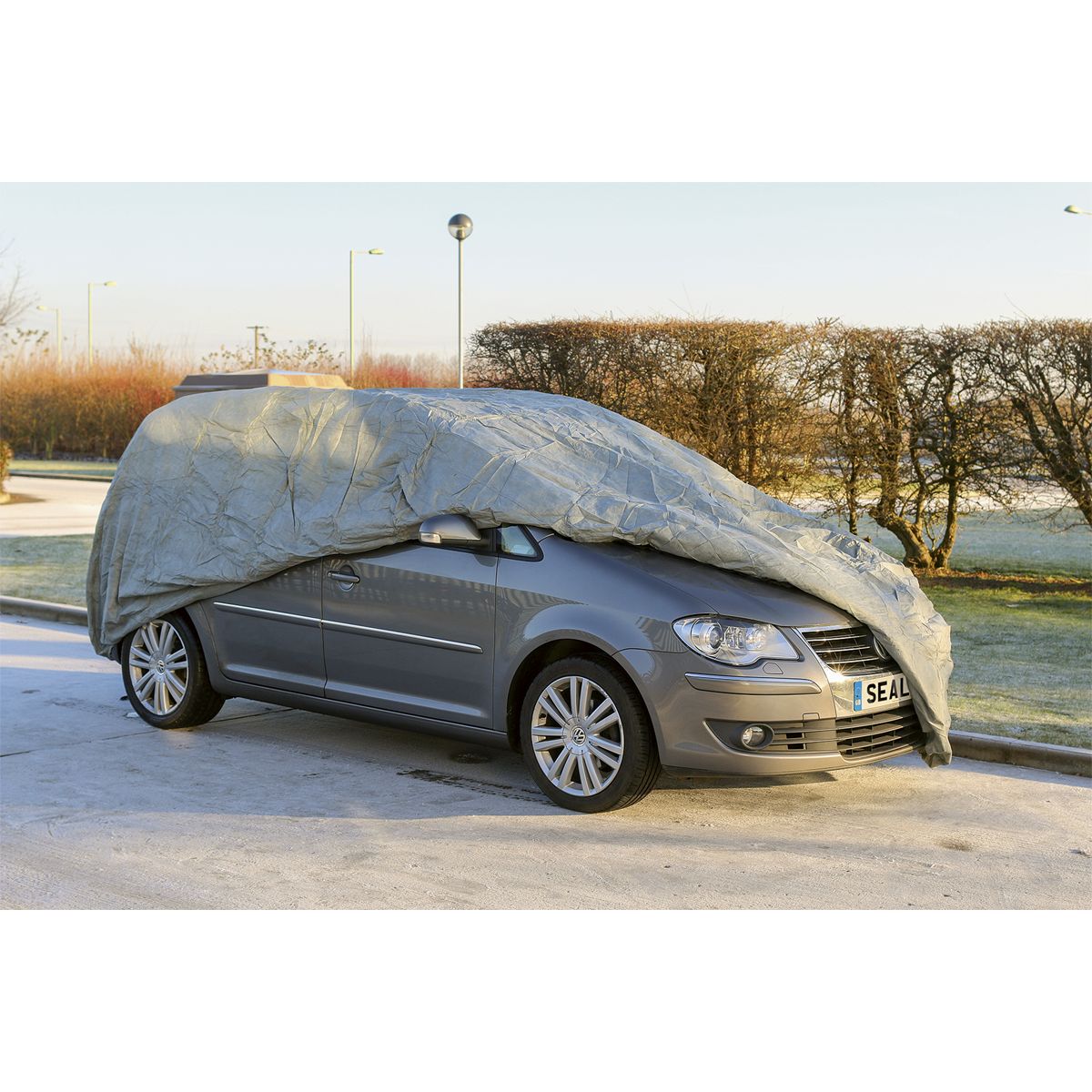Sealey Premier 3-Layer All-Seasons Car Cover - Large - Image 2