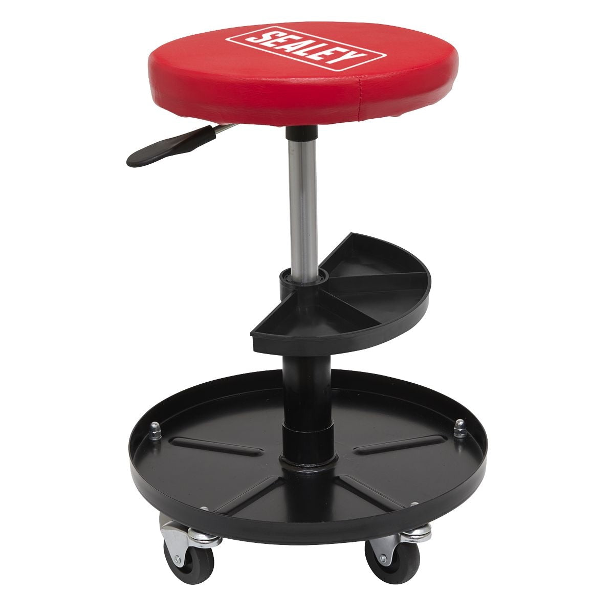 Sealey SCR10 Mechanic's Seat and Tool Tray Combo - Image 1