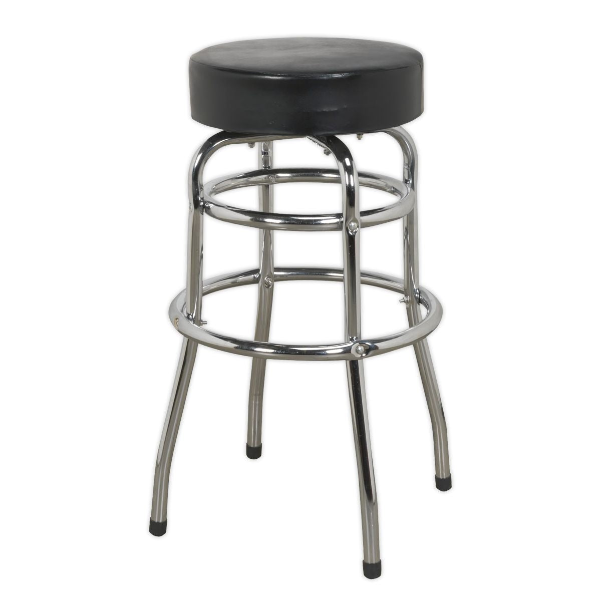 Sealey Workshop Stool with Swivel Seat - Image 1