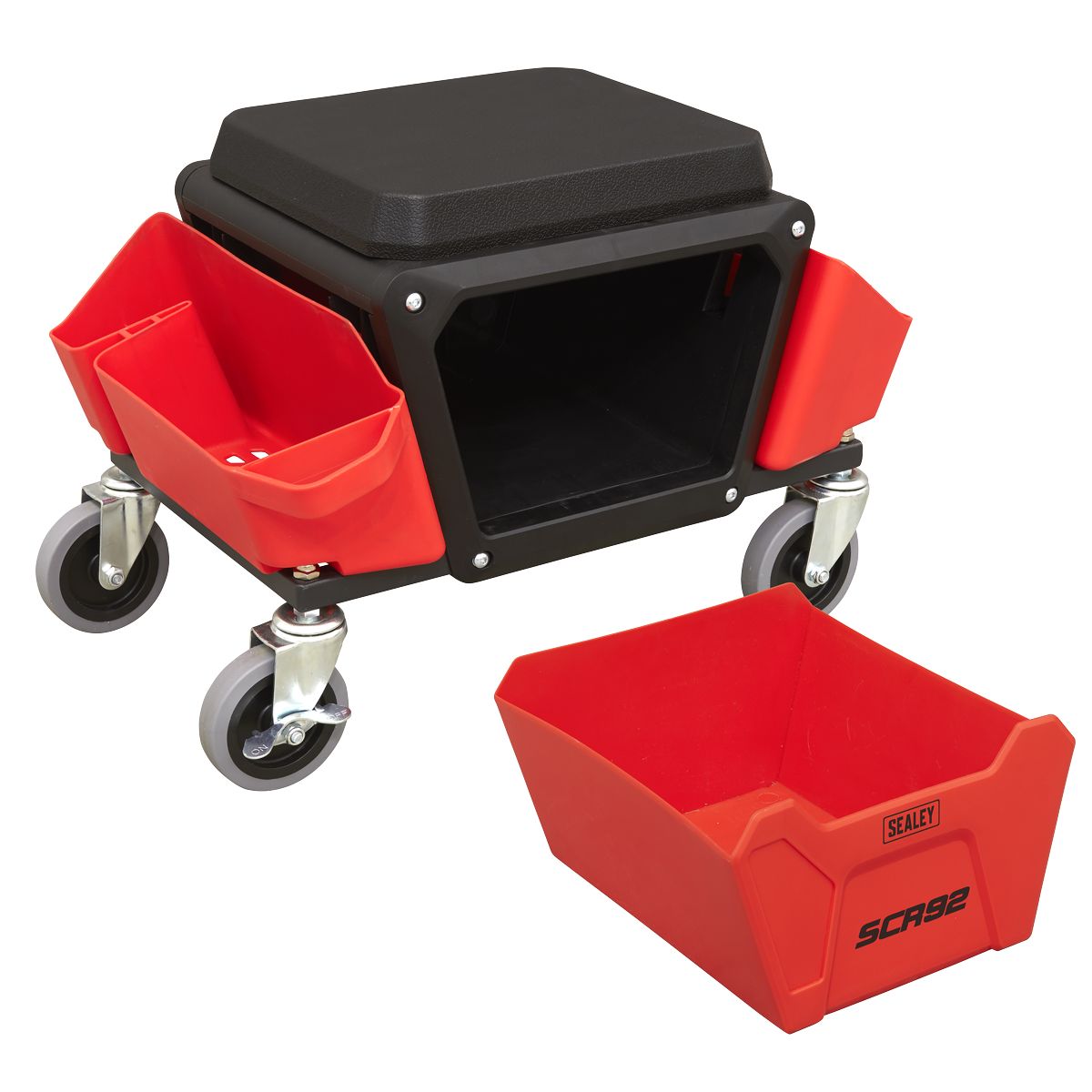 Sealey Mechanic's Detailing Utility Seat - Image 3