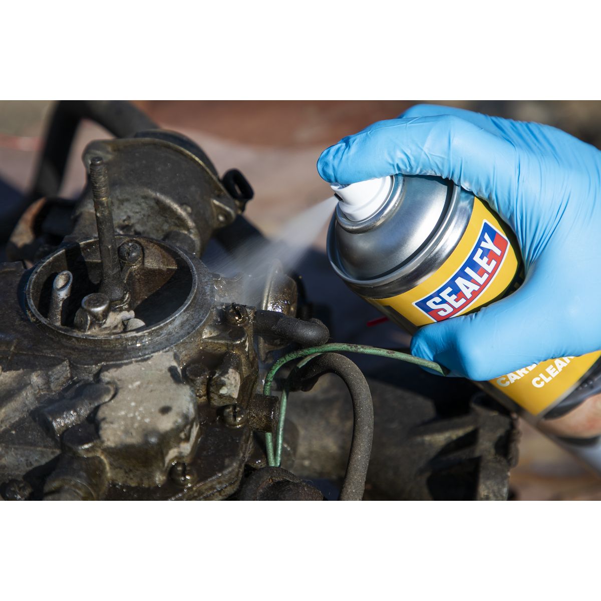 Sealey Throttle Body & Carburettor Cleaner 500ml - Pack of 6 - Image 2