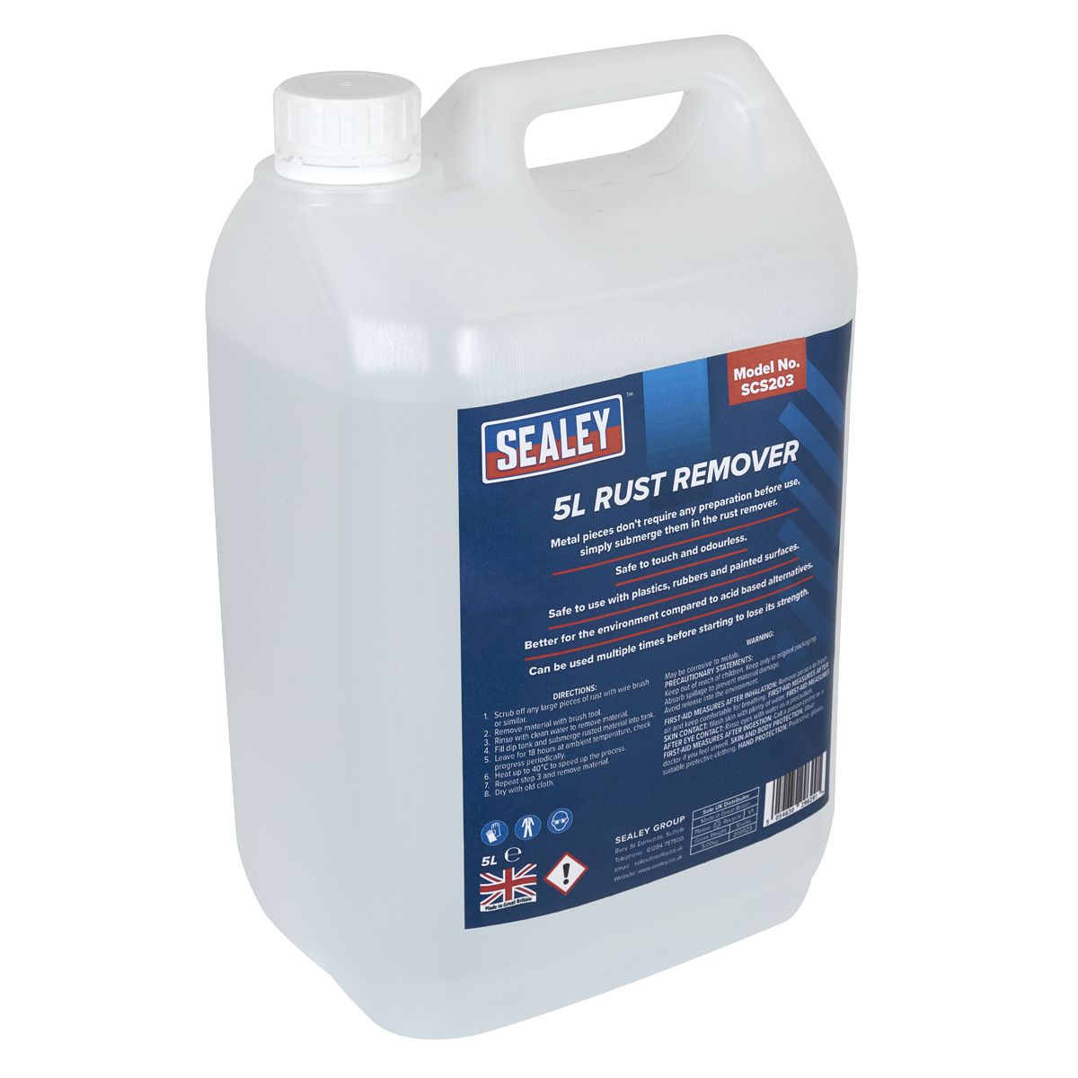 Sealey Rust Remover 5L - Image 1
