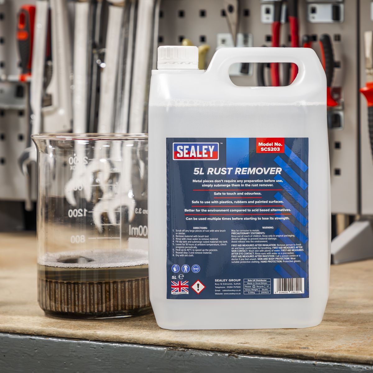 Sealey Rust Remover 5L - Image 8
