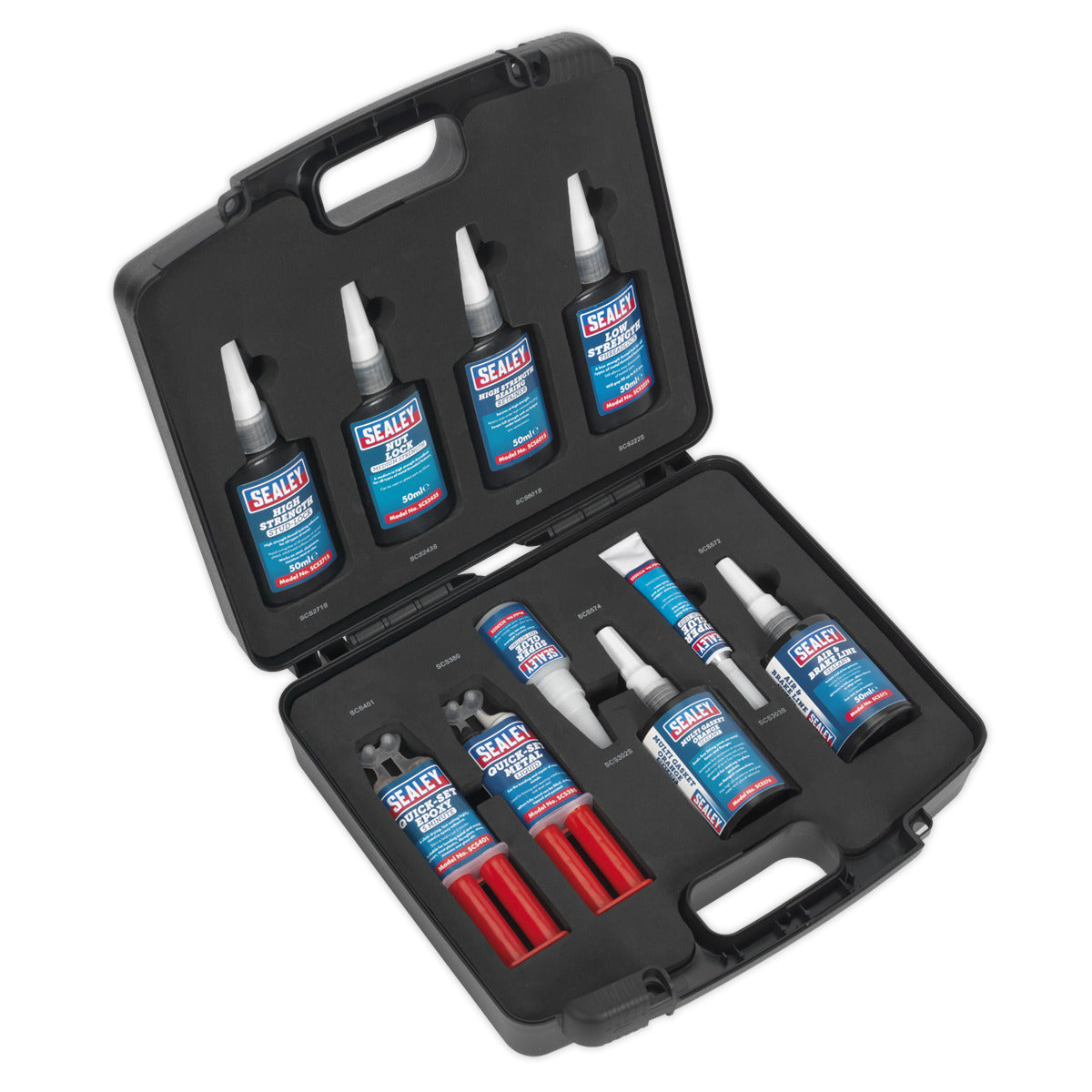 Sealey Adhesive & Sealant Kit 10pc SCSKIT1
