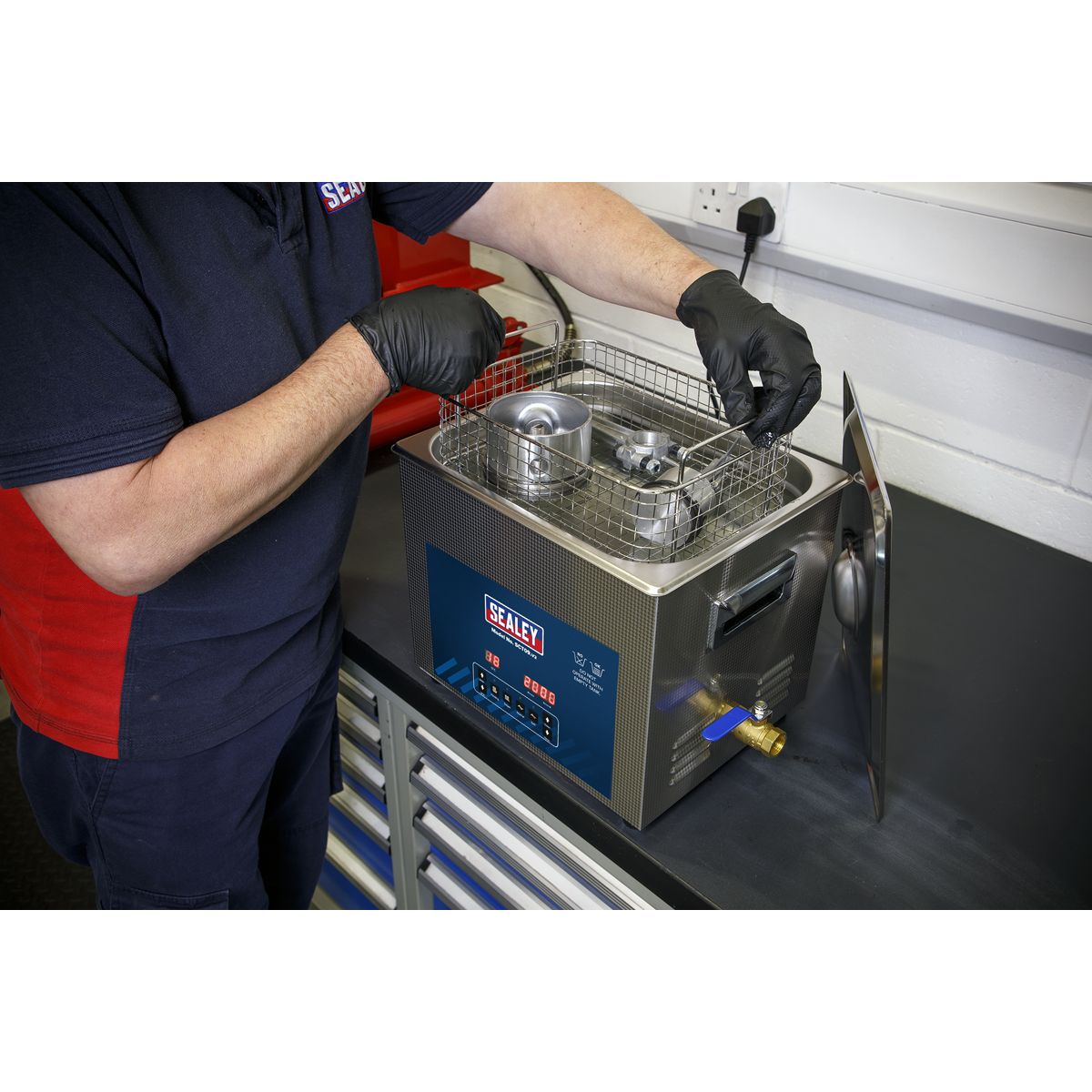Sealey Ultrasonic Cleaner 9L - Image 9