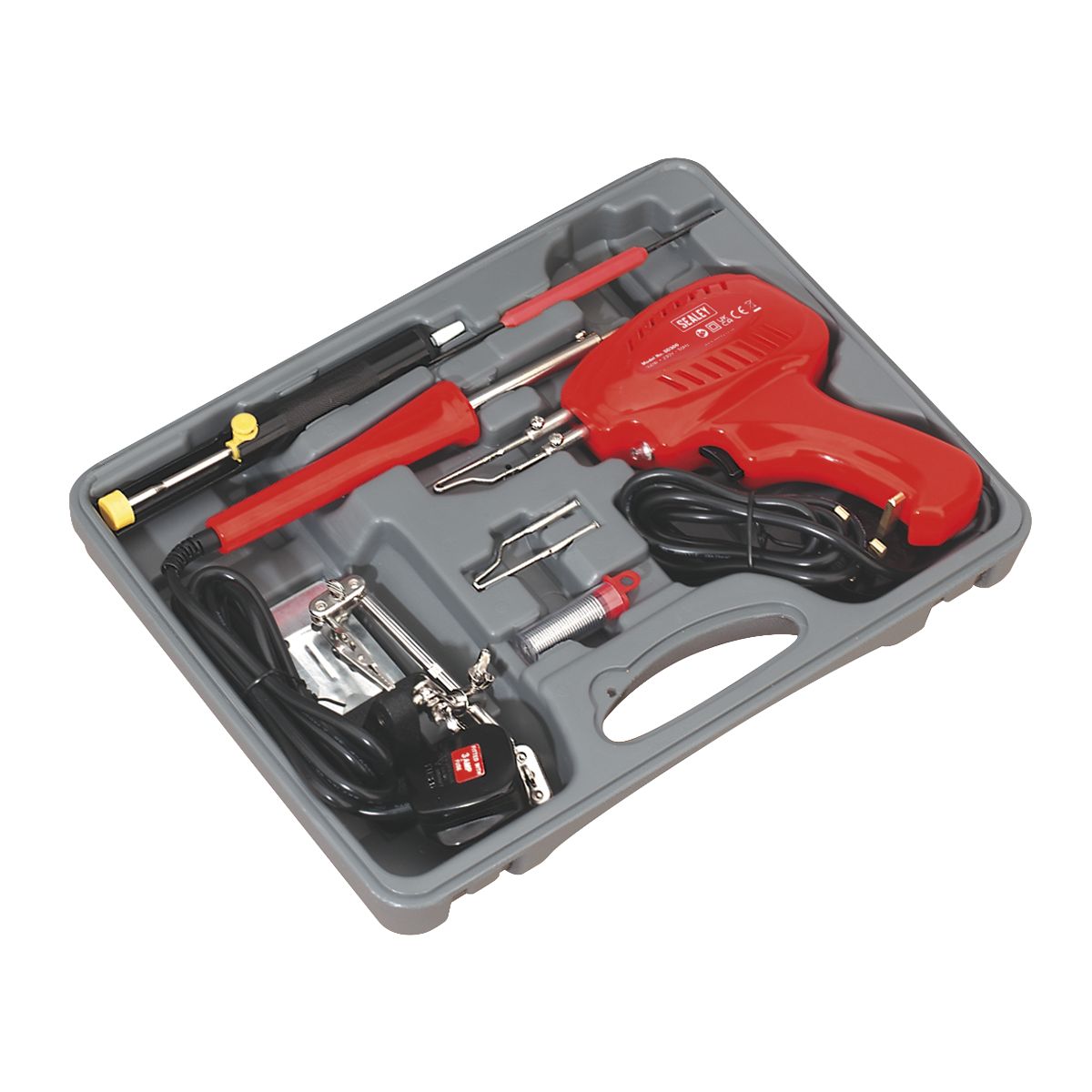 Sealey Soldering Gun/Iron Kit 230V 8pc - Image 3
