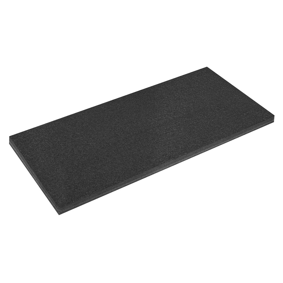 Sealey Easy Peel Shadow Foam 1200 x 550 x 50mm - Black/Black - Image 1